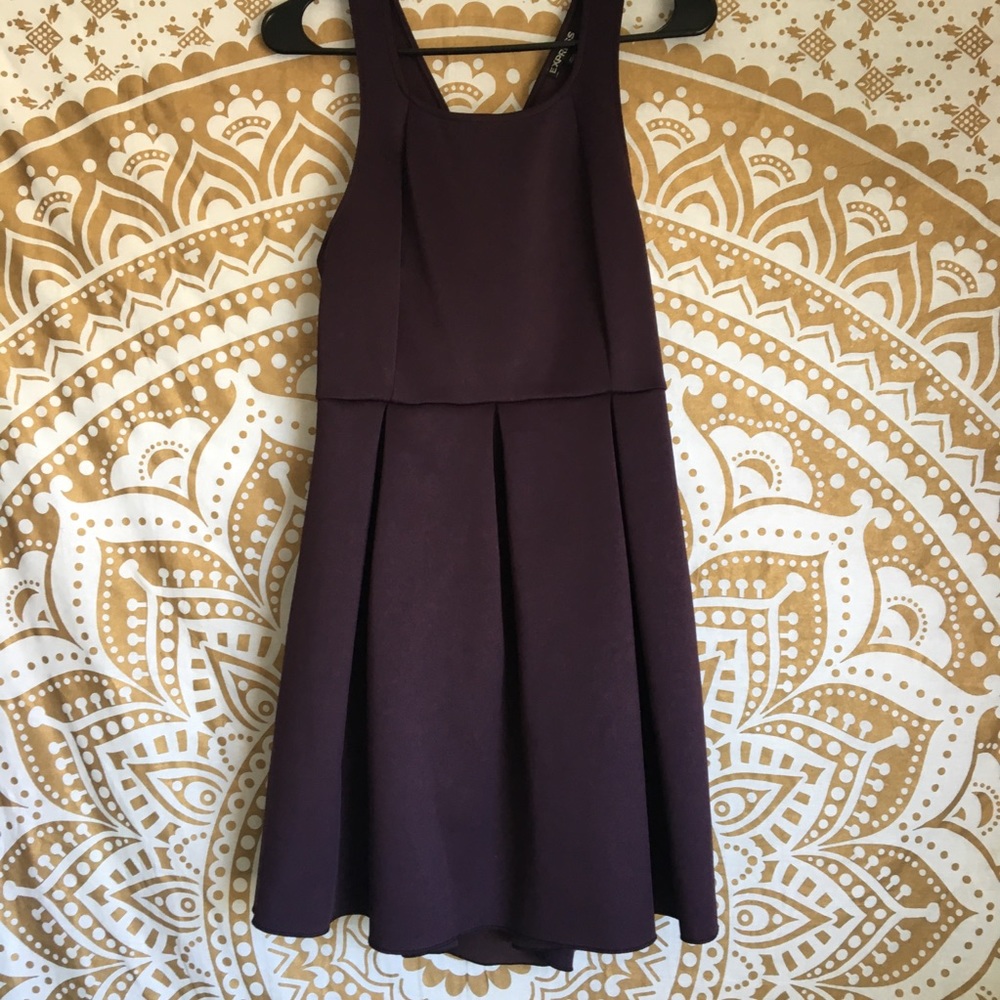 EXPRESS PURPLE DRESS - Picture 5 of 5